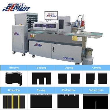 ABM-860C2 उच्च नियम स्वचालित डाई बोर्ड झुकने वाली मशीन - लचीली नियम प्रसंस्करण प्रणाली